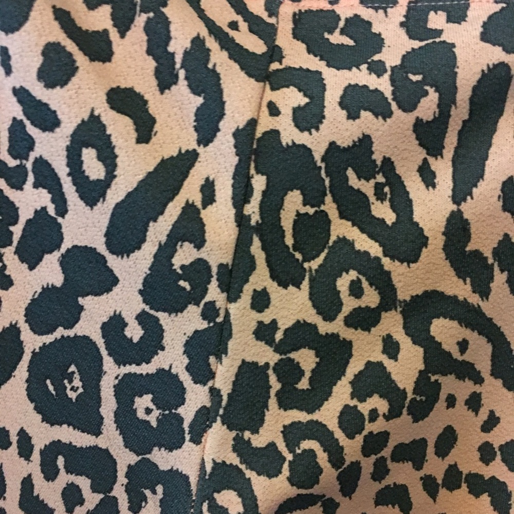 Spell Leopard Print Leggings - Pink and Black - Picture 2 of 7